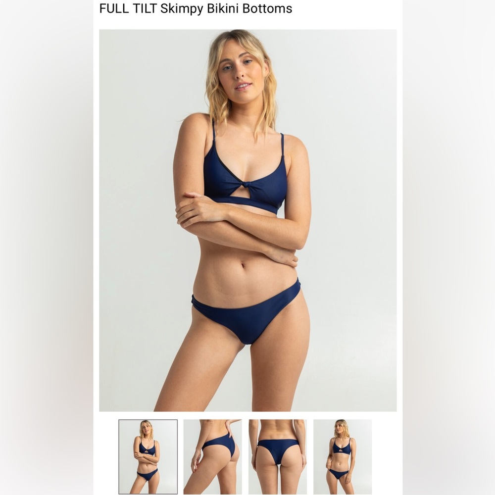 NWT Full Tilt Sapphire Bikini Bottoms